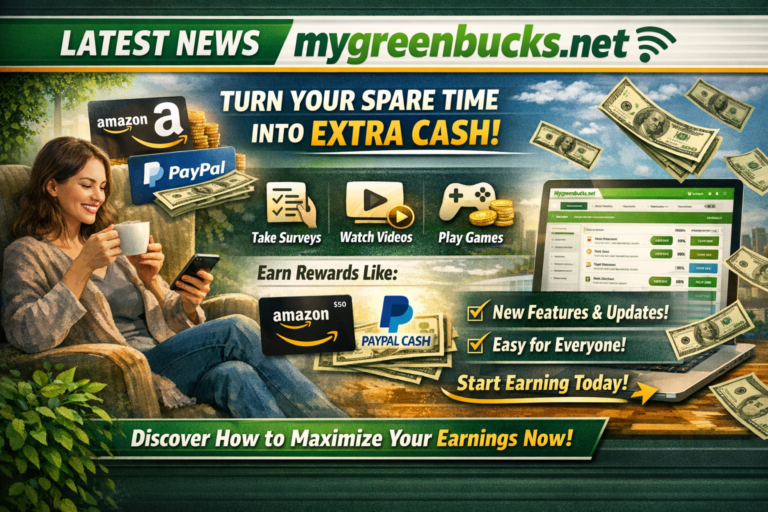 Latest News MyGreenBucks.net