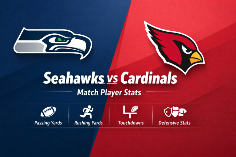 Seahawks vs Arizona Cardinals Match Player Stats