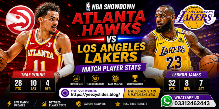 Atlanta Hawks vs Lakers Match Player Stats