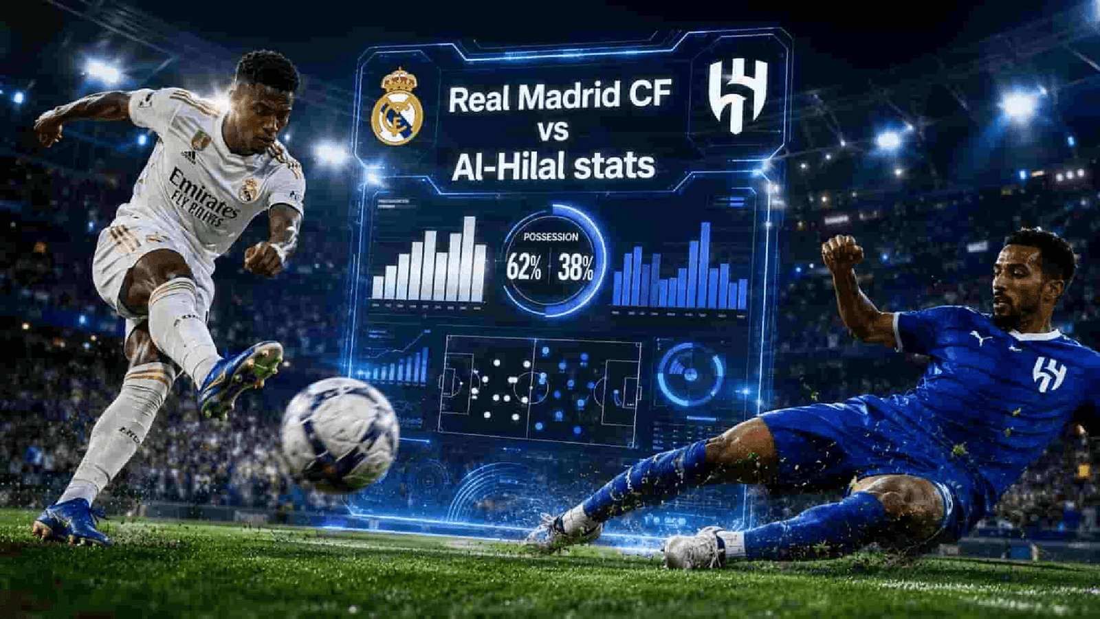Real Madrid CF vs Al-Hilal Stats