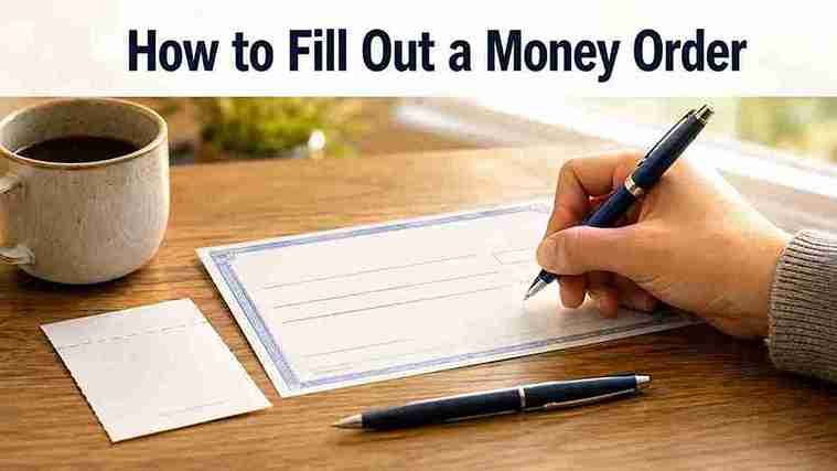 how to fill out a money order